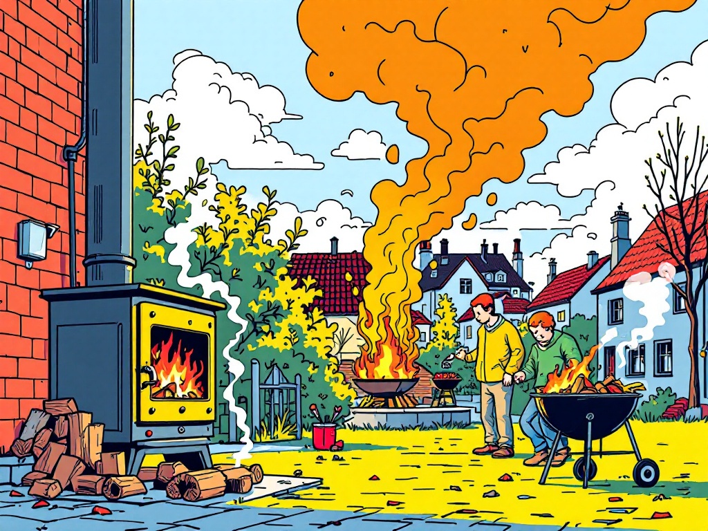 Ademloos: Hoe Houtkachels en Barbecues 1,2 Miljoen Nederlanders Bedreigen