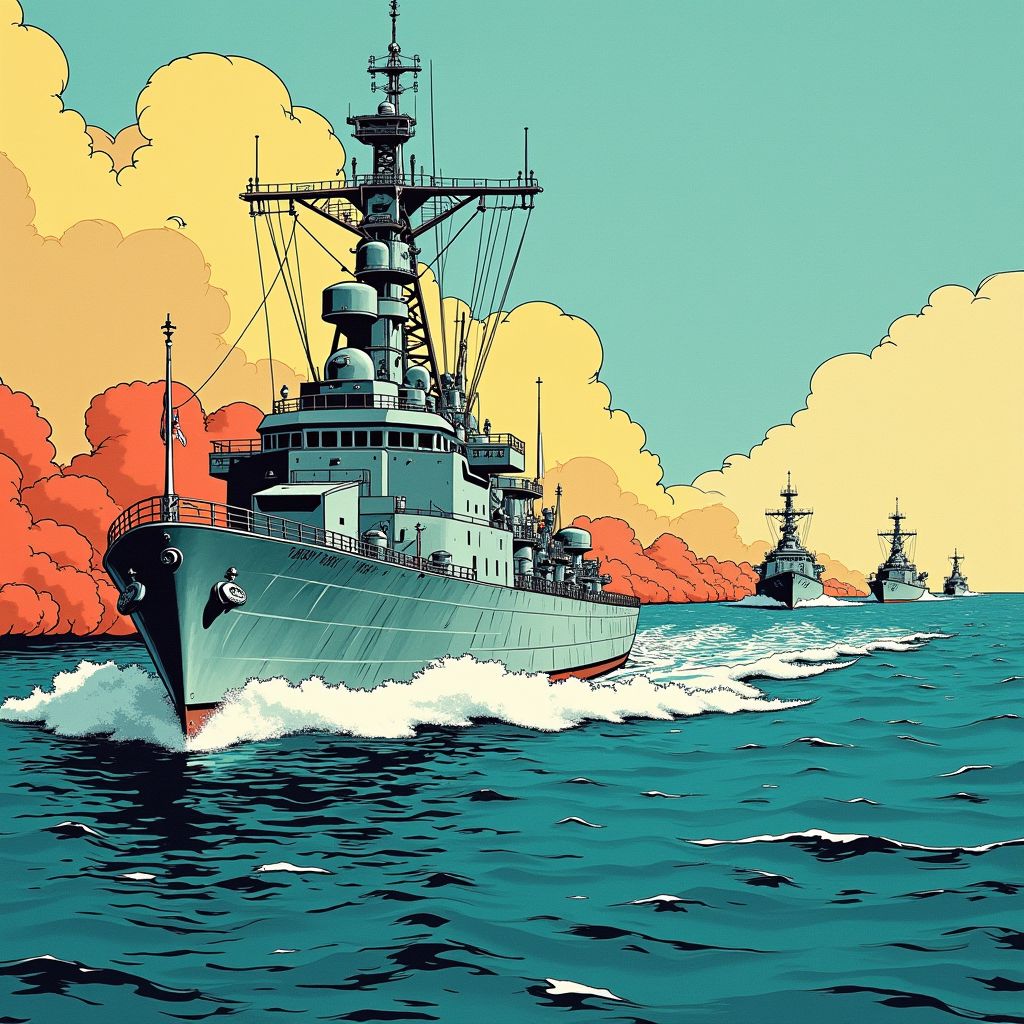 Iran houdt scherpe schietoefeningen in de Straat van Hormuz terwijl Amerikaanse vloot richting regio vaart