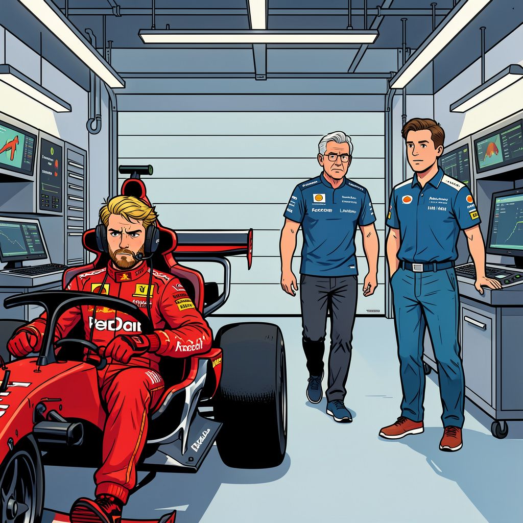 Max Verstappen verliest zijn vertrouwde stem op de boordradio aan de grote concurrent.