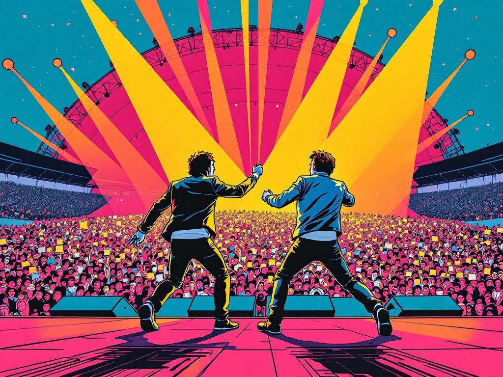 Oasis Herrijst: Legendarische Broers Herenigen 74.000 Fans in Historisch Concert