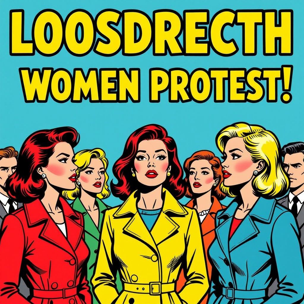 Vrouwen in Loosdrecht blijven protesteren ondanks vermindering asielzoekers van 110 naar 70