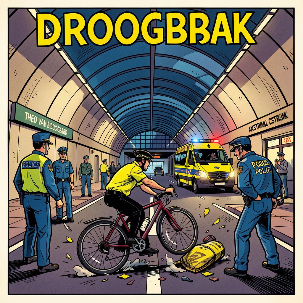 Fietser sterft in Droogbak-tunnel bij Amsterdam Centraal Station tijdens nachtelijke uren