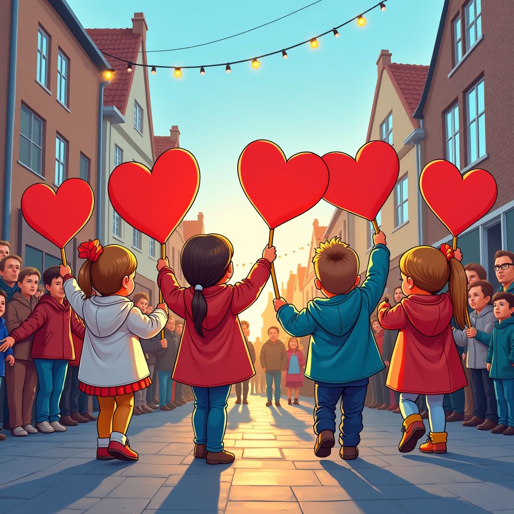 Kinderen op Texel eren Dieuwertje Blok tijdens laatste sinterklaasintocht