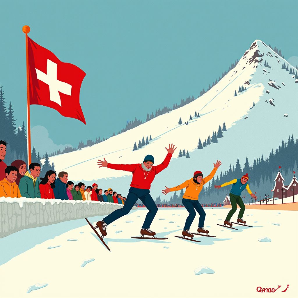 Zwitserland pakt het eerste goud van de Winterspelen terwijl Nederland zijn kansen afwacht