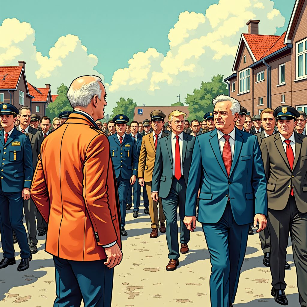 Wilders trekt honderden mensen naar Papendrecht voor eerste stop van zijn landelijke AZC-tour