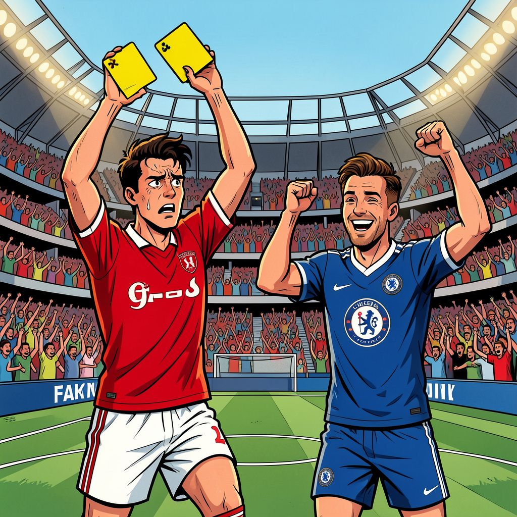 Chelsea duwt zwalkend Manchester United dieper in de put.