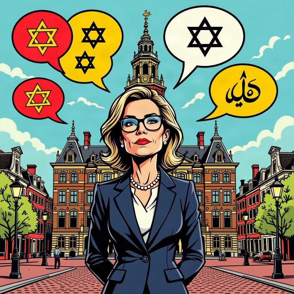Femke Halsema ligt zwaar onder vuur na een gewaagde vergelijking tussen Jodenhaat en de nasleep van 11 september.