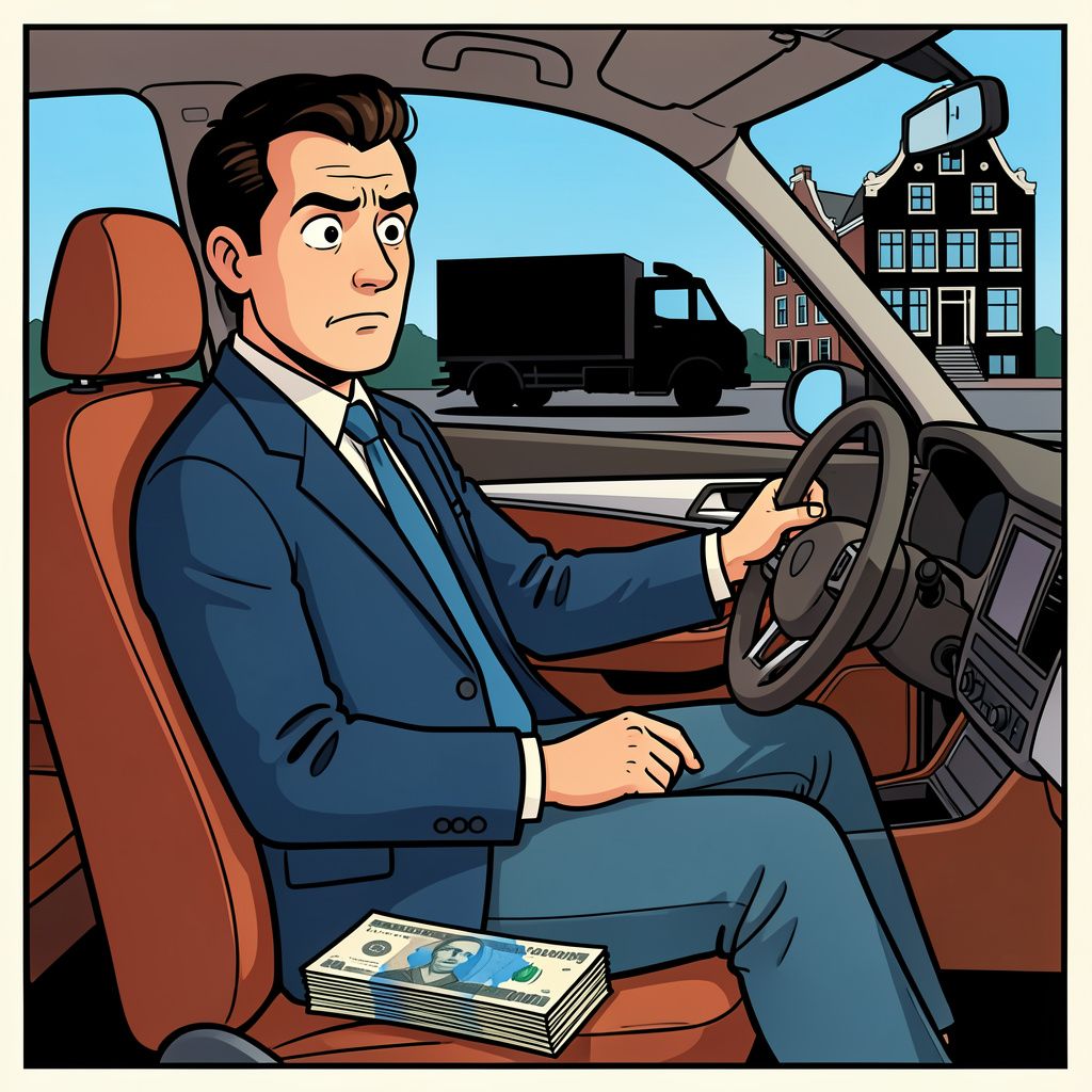 Justitie linkt een Amsterdammer aan een brute overval op een geldwagen en een bende plofkrakers.