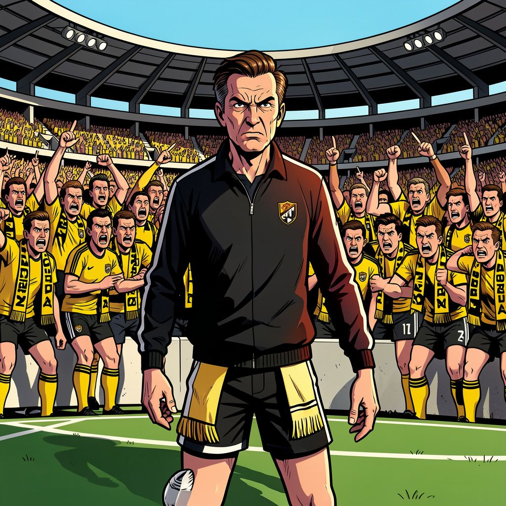 Boze supporters eisen het vertrek van Carl Hoefkens na een pijnlijke nederlaag van NAC Breda.