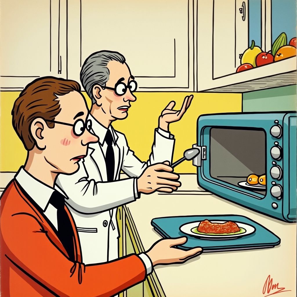 Wetenschappers bewijzen dat je magnetron gezonder kookt dan je pan