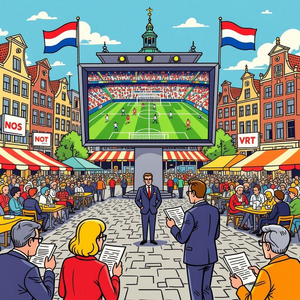 wie betaalt straks voor dat wk-feestje op het marktplein?