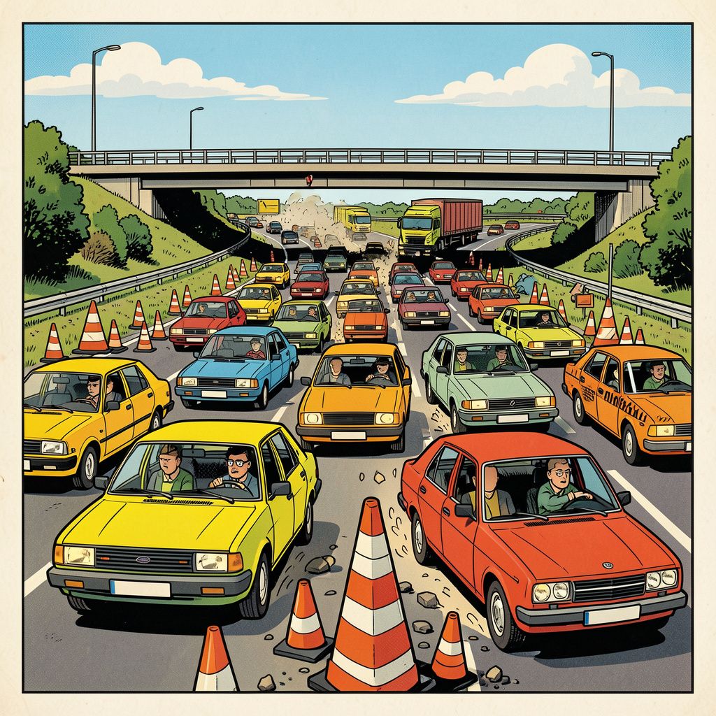Na vijf weekenden chaos eindigt het A2-drama maandag definitief