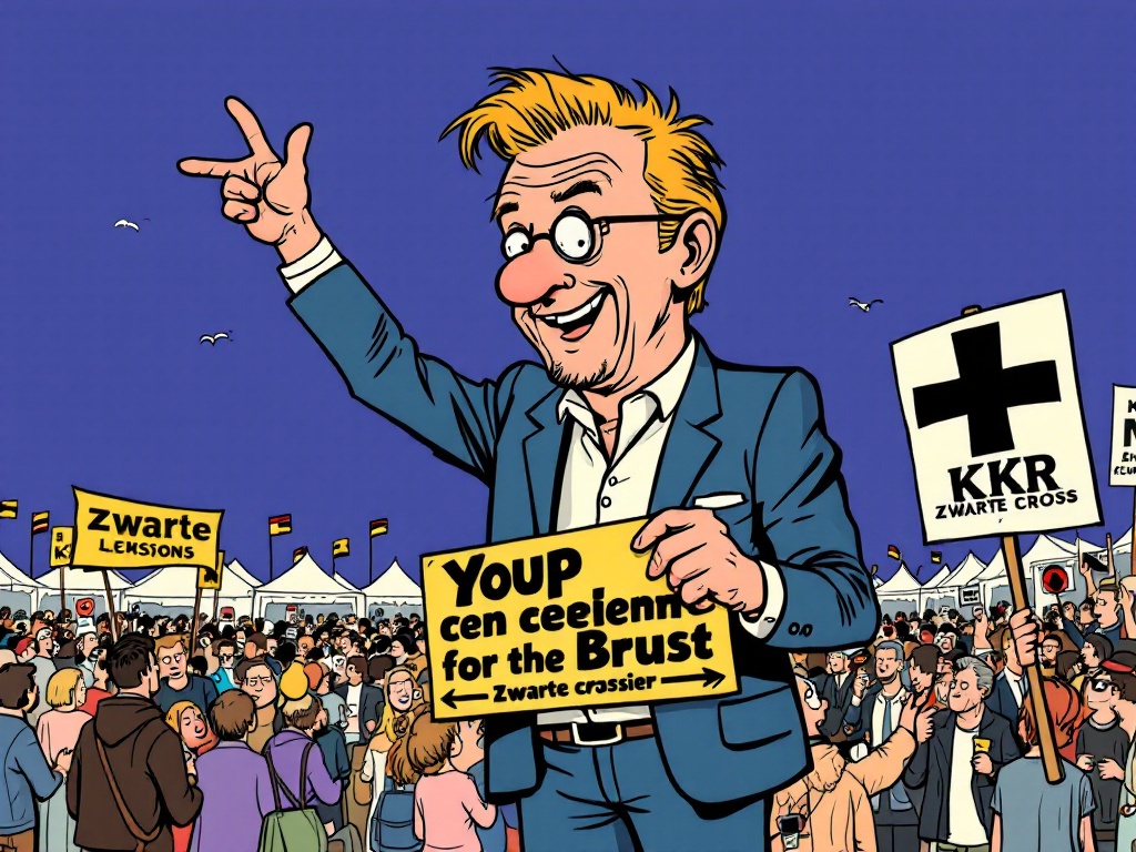 Youp van 't Hek zegt Zwarte Cross af vanwege investeerdersbedenkingen