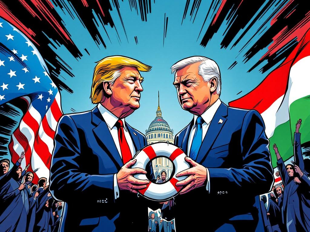 Trump gooit Orbán een reddingsboei toe en geeft Hongarije vrijstelling voor Russische energie