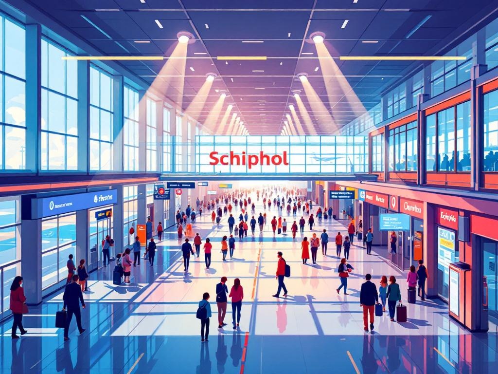 Schiphol Draait op Volle Toeren: Recordaantal Reizigers Zonder Chaos