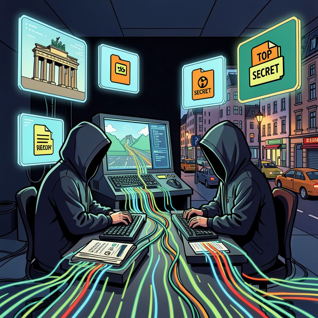 Hackers gooien geheime noodplannen van Berlijn op straat na geweigerd losgeld.
