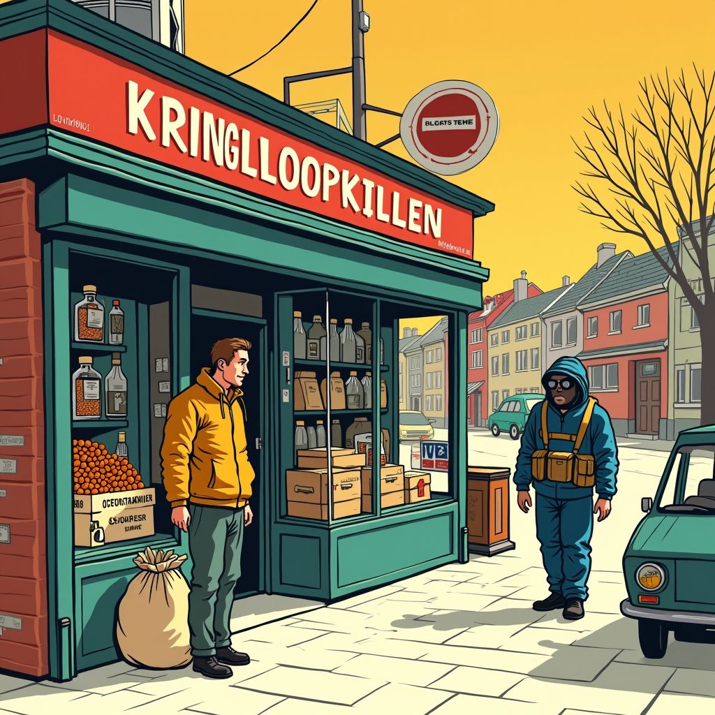 Bezoeker laat tas met granaten achter bij kringloopcentrum en loopt gewoon weer weg