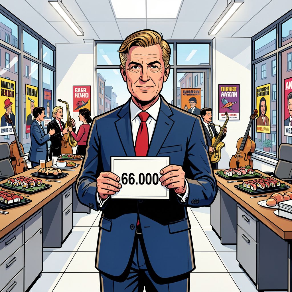 Forum voor Democratie moet 66.000 euro aan Amsterdams belastinggeld terugbetalen na luxe borrels.