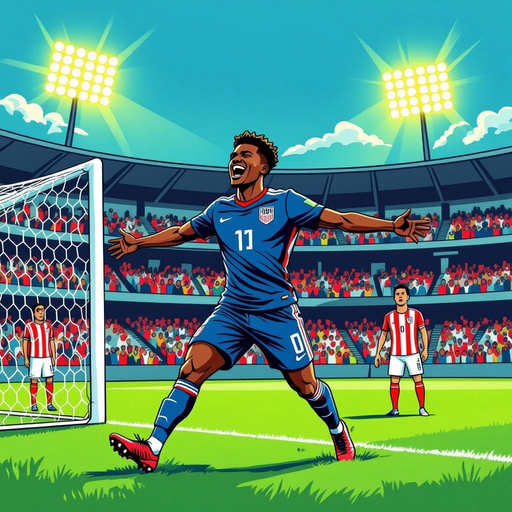 Amerika verslaat Paraguay met 3-1 en bijt meteen van zich af op eigen WK
