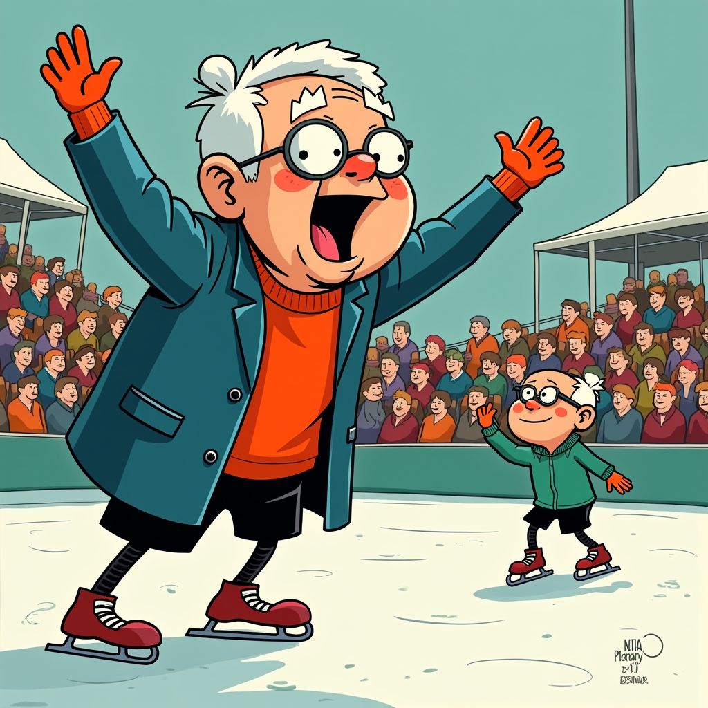 Opa Jan uit Soest juicht vandaag niet voor Nederlandse schaatsers maar voor zijn Italiaanse kleinzoon