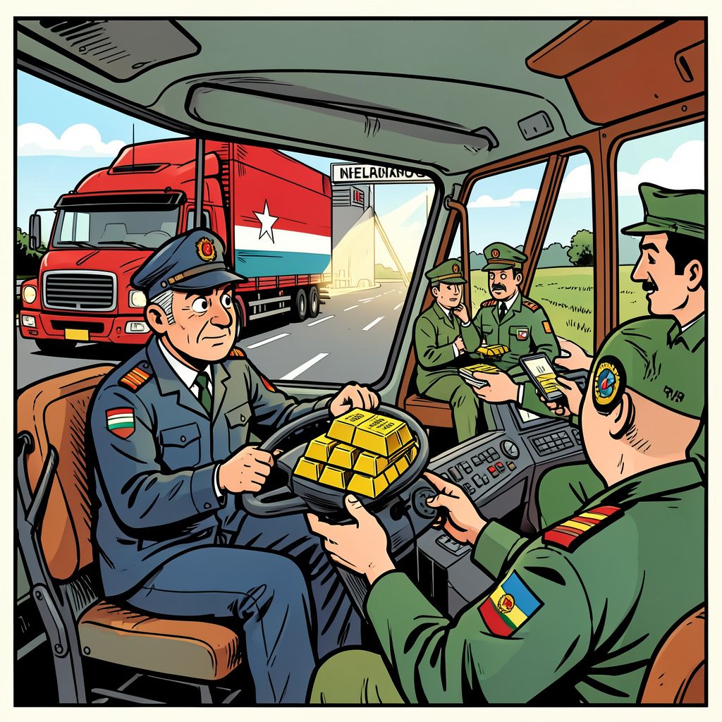 Vrachtwagenchauffeur verstopt 1,7 kilo goud ter waarde van €128.000 onder zijn stuur