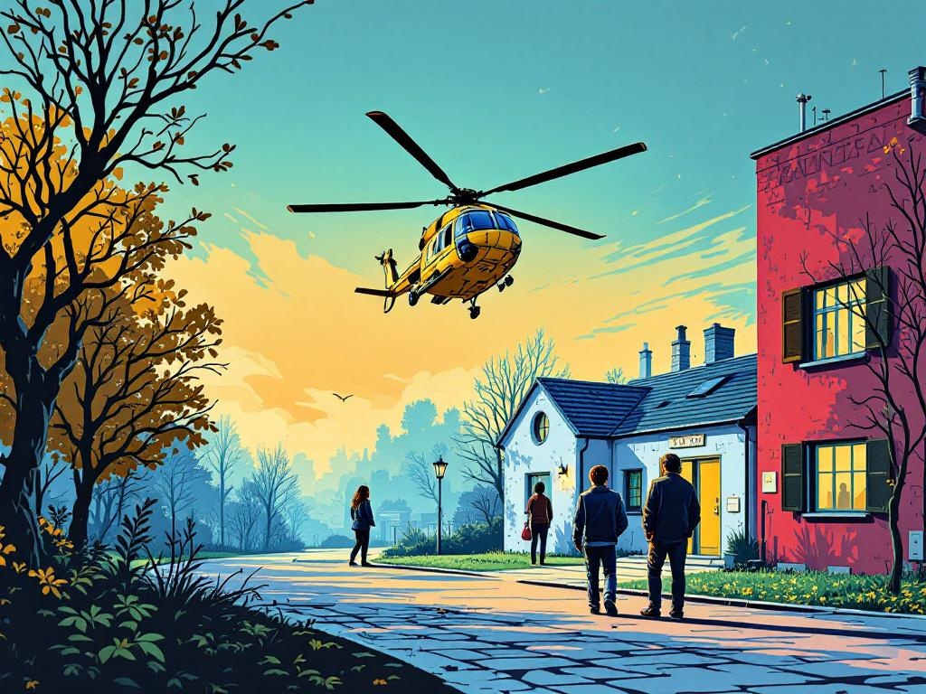 Traumahelikopter landt na steekpartij azc Oisterwijk, drie bewoners betrokken bij gewelddadig incident