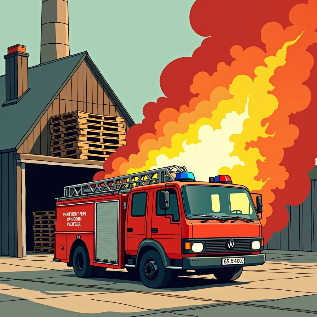 Brandweer voorkomt grote ramp bij palletbedrijf in Assen door snel ingrijpen