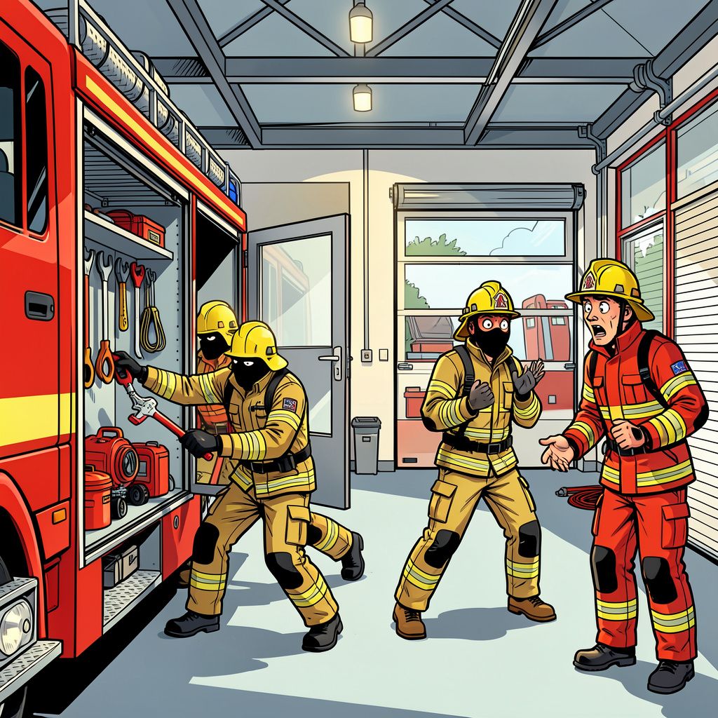 Dieven beroven brandweer Hoenderloo van levensreddend gereedschap
