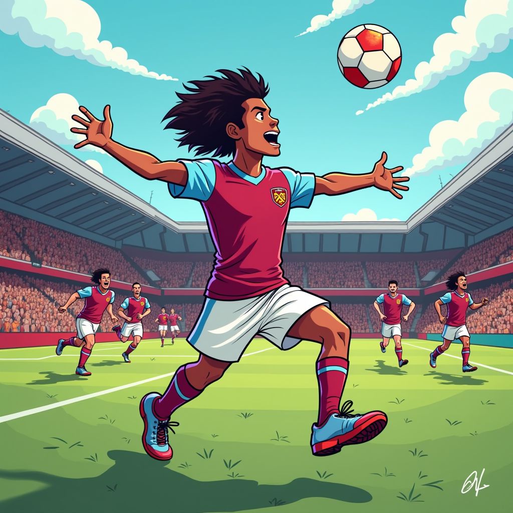 Summerville scoort alweer en brengt West Ham dichterbij het behoud