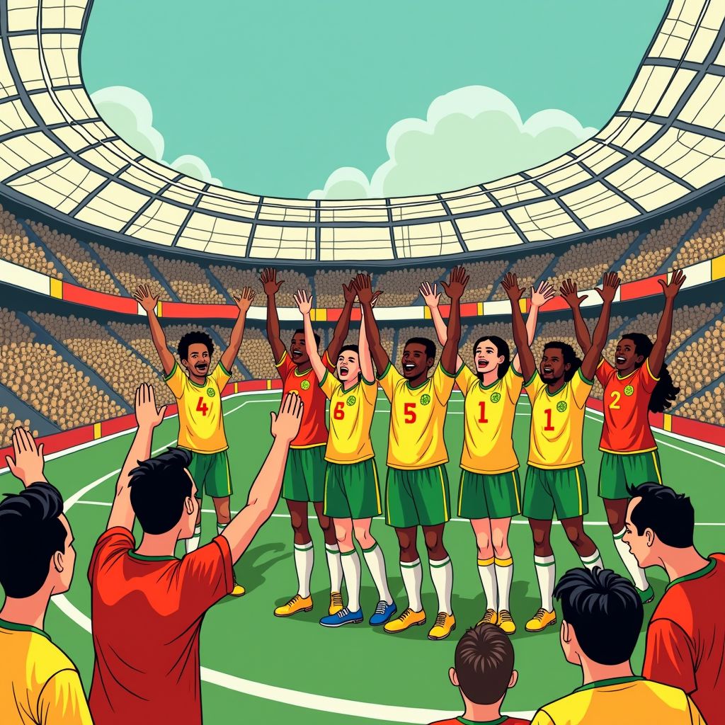 Senegal viert Afrika Cup in Parijs ondanks dat Marokko de titel heeft gekregen