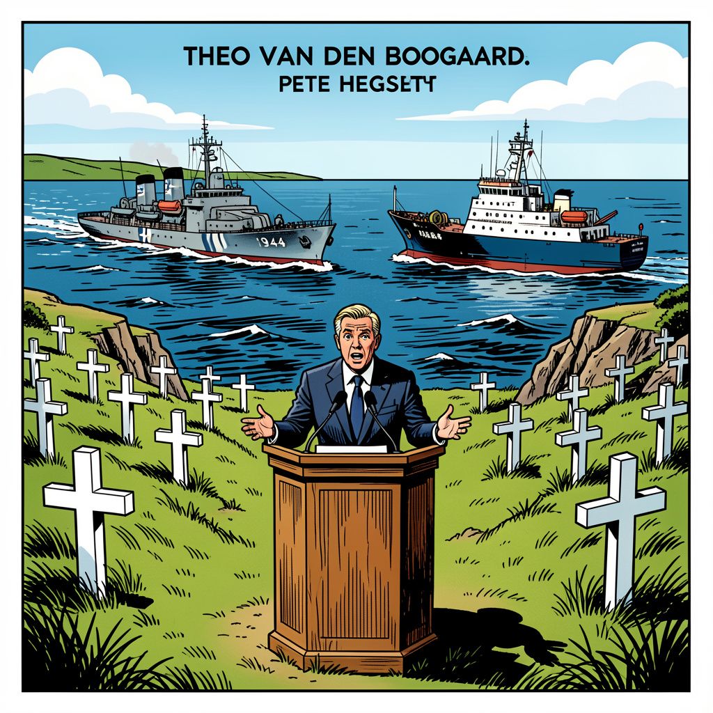 Hegseth gebruikt D-Day-herdenking om Europa de les te lezen over migratie en defensie