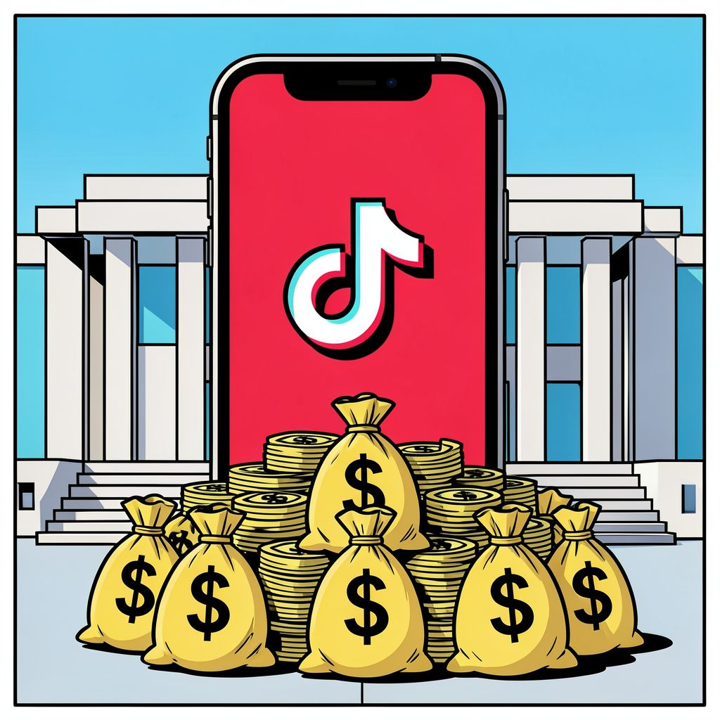 TikTok betaalt recordbedrag van 400 miljoen dollar om rechtszaak over kinderprivacy te sussen.