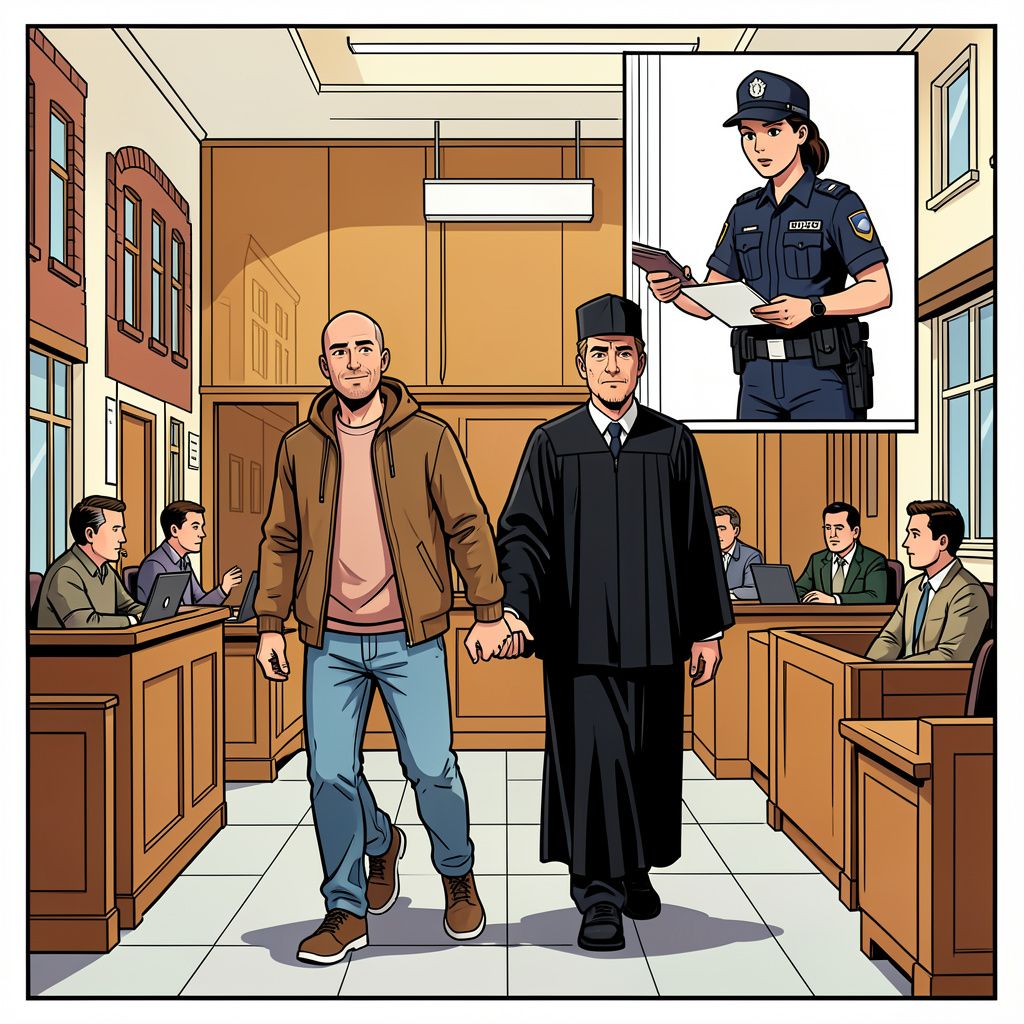 Twee mannen krijgen een milde taakstraf na het wurgen van een agente tijdens een mislukte ID-controle.