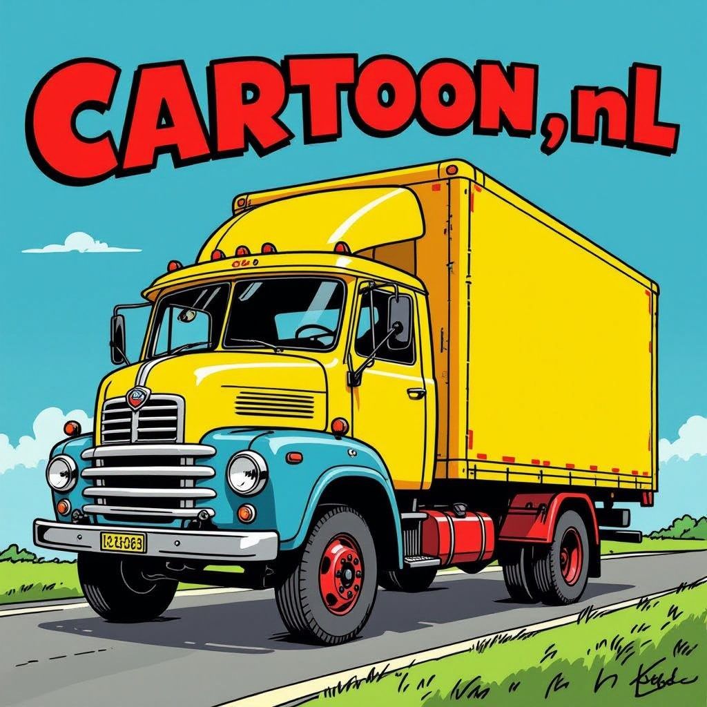 Nederland kreeg veertig jaar geleden het internet-adres dat nu op elke vrachtwagen staat