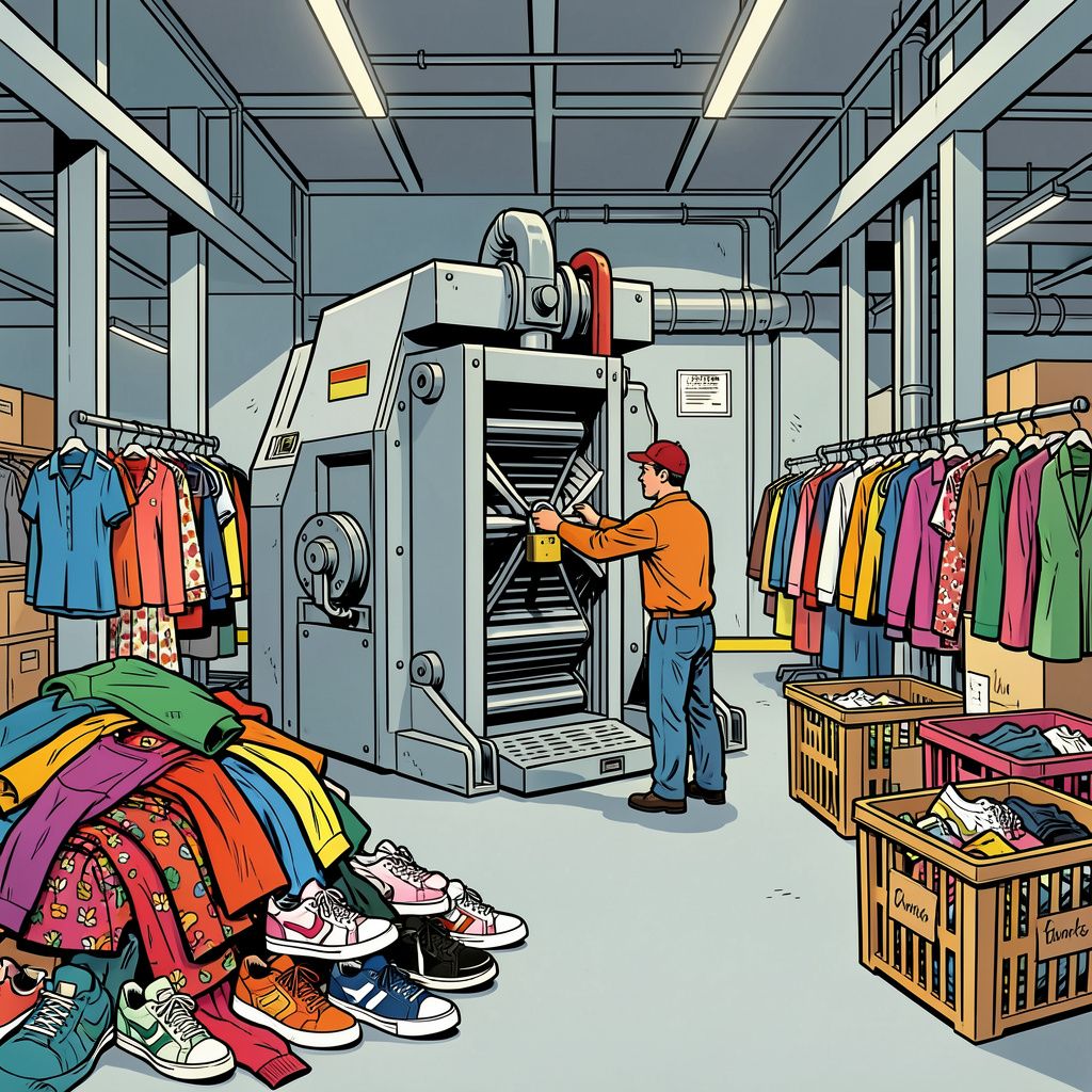 Grote modemerken mogen vanaf morgen hun onverkochte kleding en schoenen niet meer in de verbrandingsoven gooien.