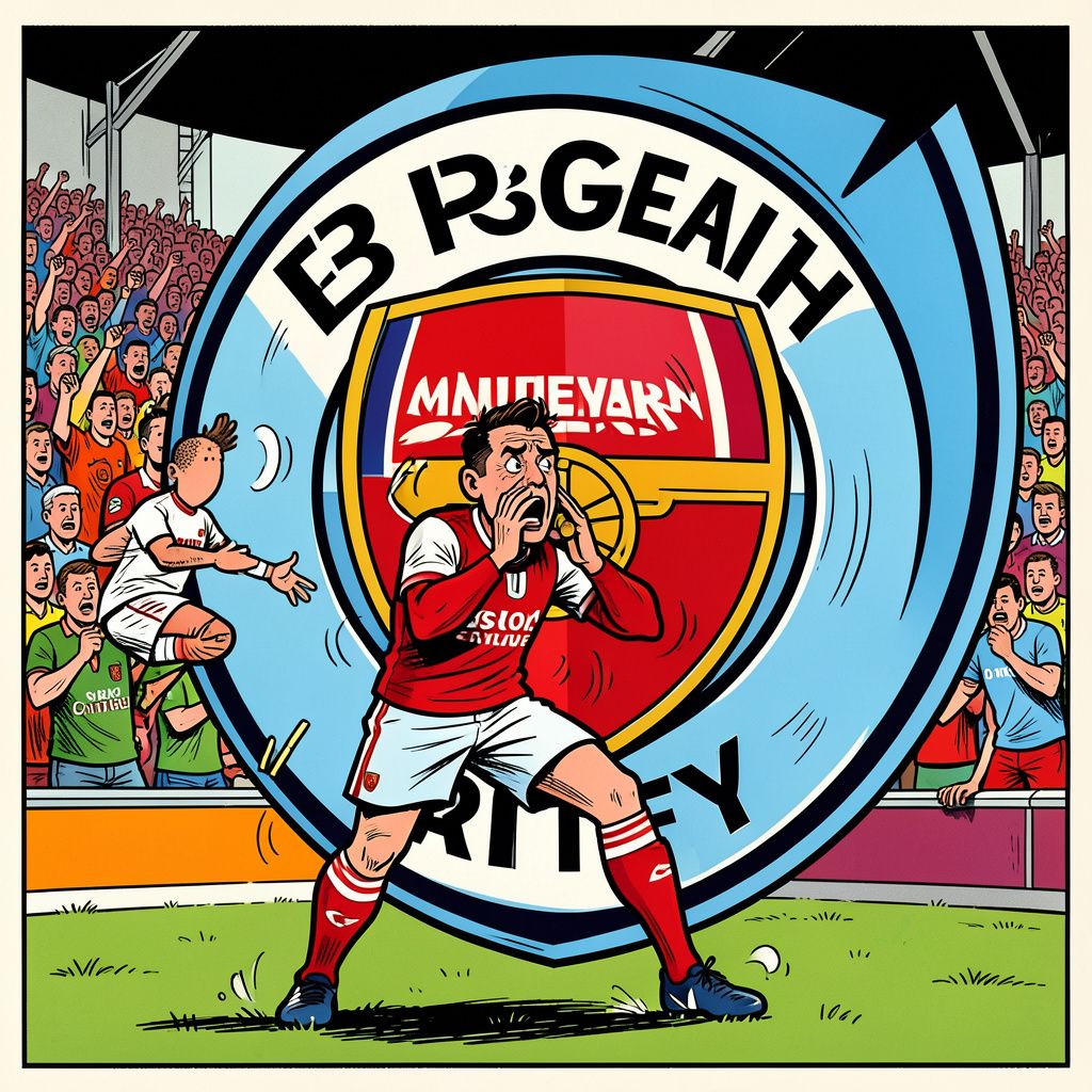 Arsenal verliest cruciaal duel en ziet Manchester City dreigend naderen in titelstrijd