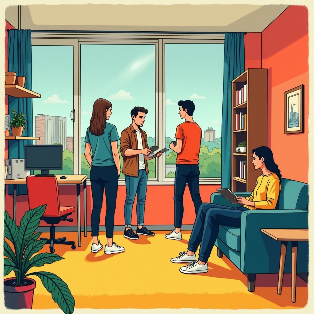 Nederlandse studenten krijgen massaal studio's terwijl ze samenwonen veel gezonder vinden