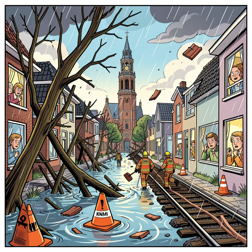 utrecht en noord-brabant kregen vannacht een klap: waarom deze storm alles kapot maakte