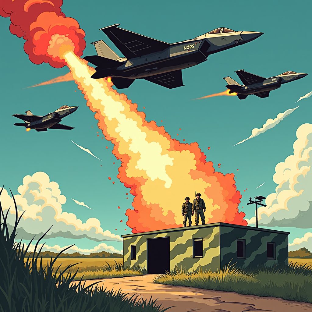 Nederlandse luchtmacht schiet voor het eerst op mysterieuze drones boven topgeheime basis