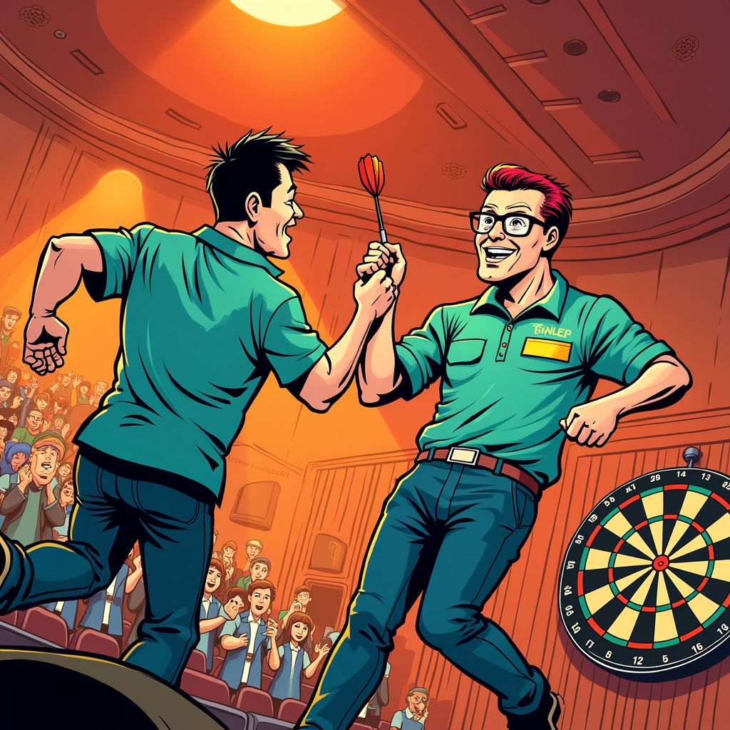 71-jarige Paul Lim steelt de show terwijl Wessel Nijman overtuigend doorstoot op WK darten