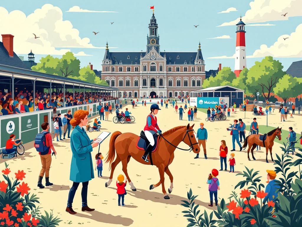 Prinses Beatrix viert 60 jaar paardrijplezier voor mensen met een beperking
