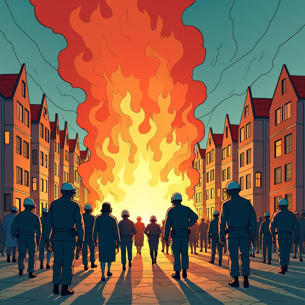 Een defecte meterkast zet tweehonderd ouderen op straat tijdens dramatische brand in Tilburg