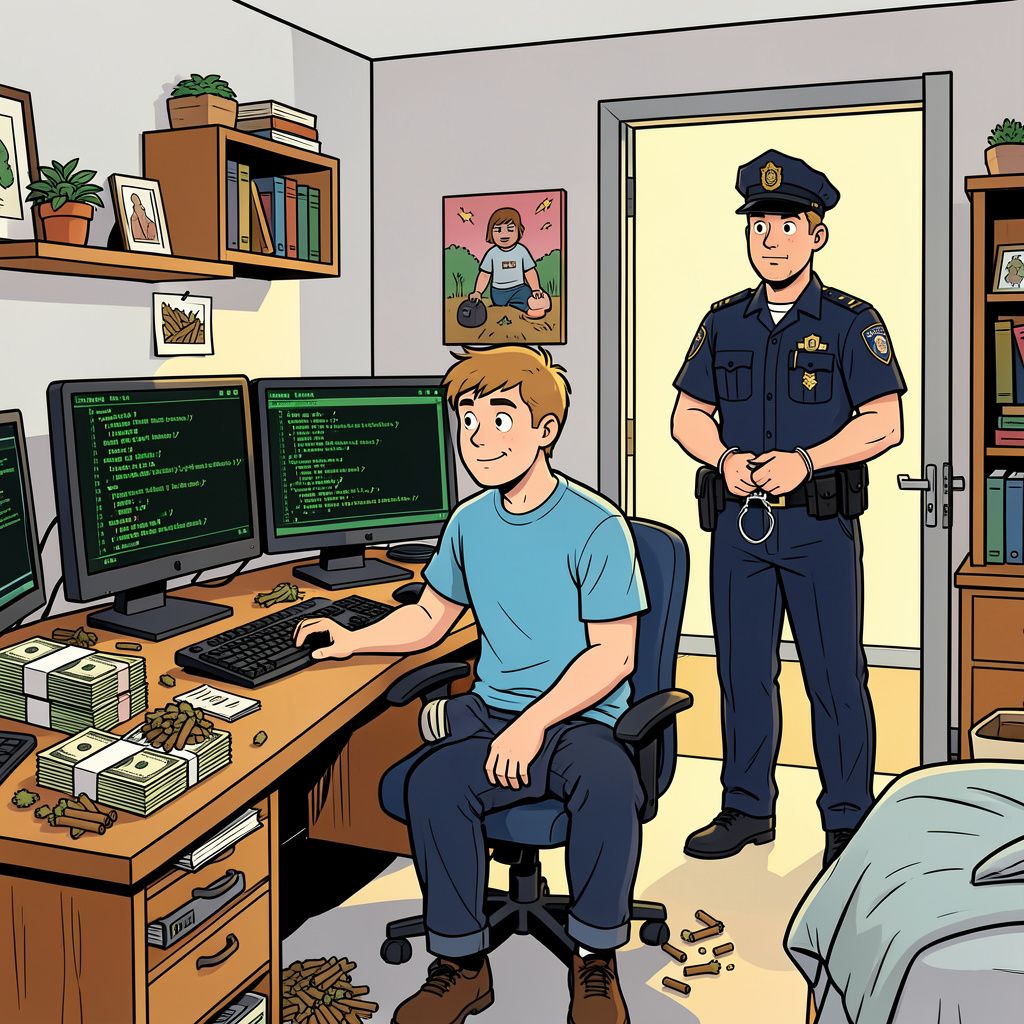Een illegaal game-imperium vanuit je slaapkamer runnen kost je achttien maanden cel.