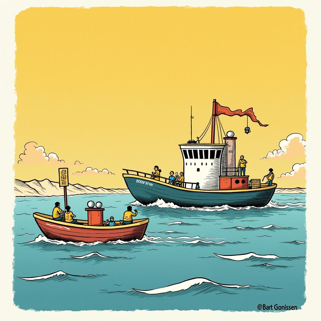 twintigduizend zeelui dreigen te verdursten in oorlogsgebied iran