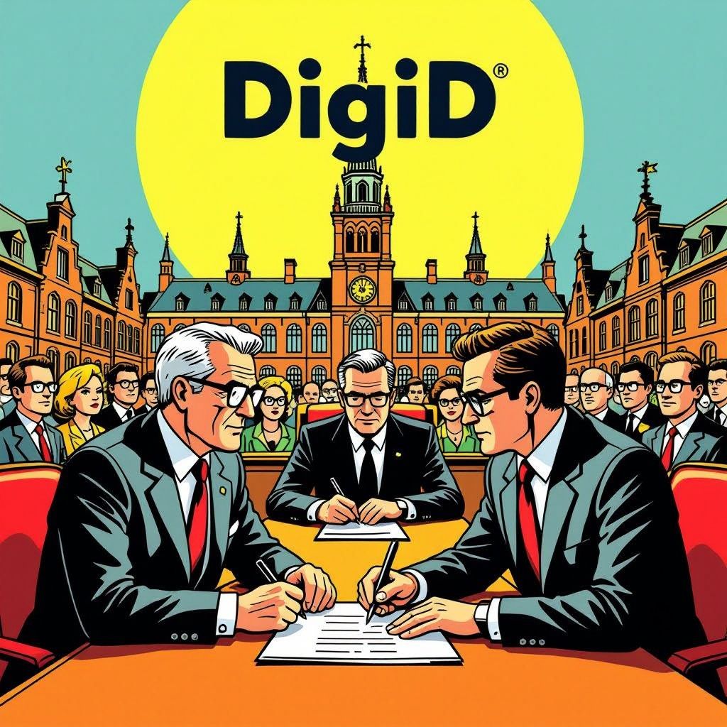 Het kabinet tekent volgende week het DigiD-contract ondanks parlementair verzet