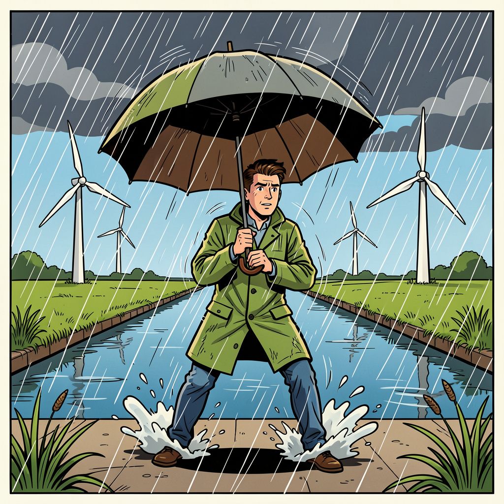 Bereid je voor op een onstuimige zaterdag met flinke plonzen regen en zware windstoten in het noorden.