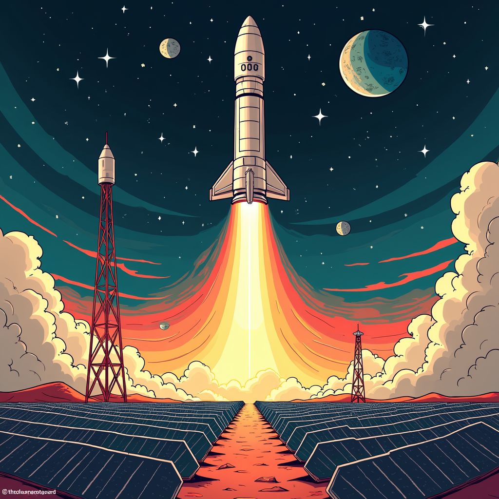 Musk plant datacenters in de ruimte met één miljoen satellieten