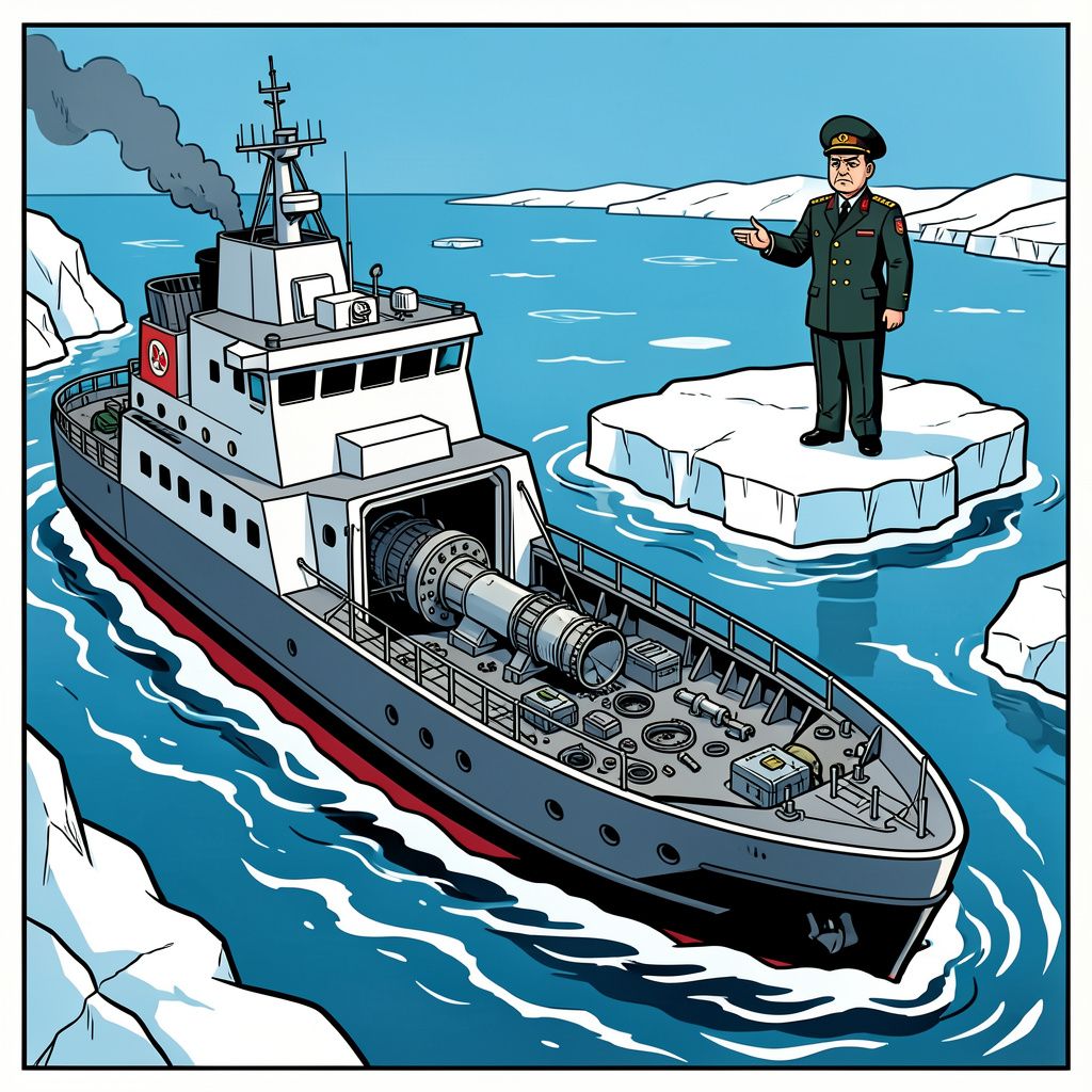 China laat de Russische droom van een snelle Noordpoolroute ijskoud stranden.
