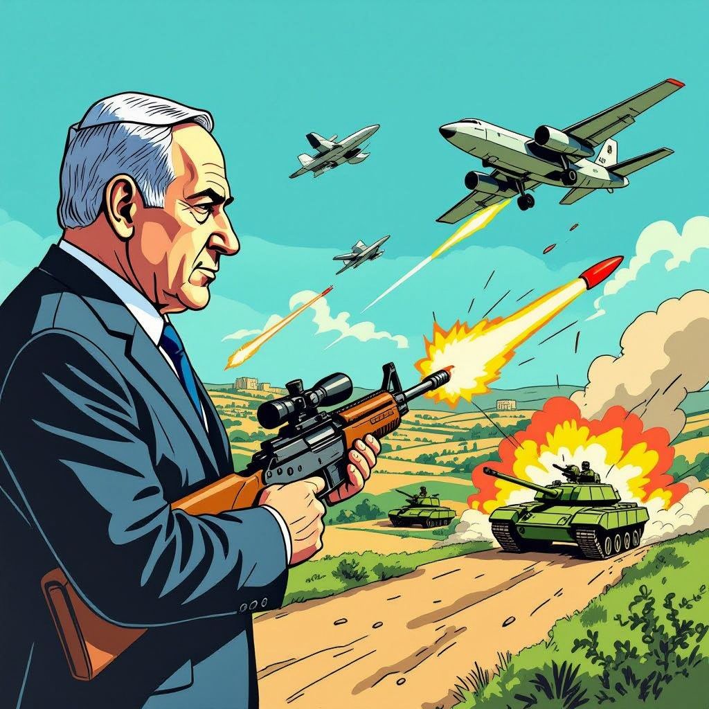 Netanyahu breekt bestand en beveelt zware aanvallen op Hezbollah na nieuwe raketbeschietingen.