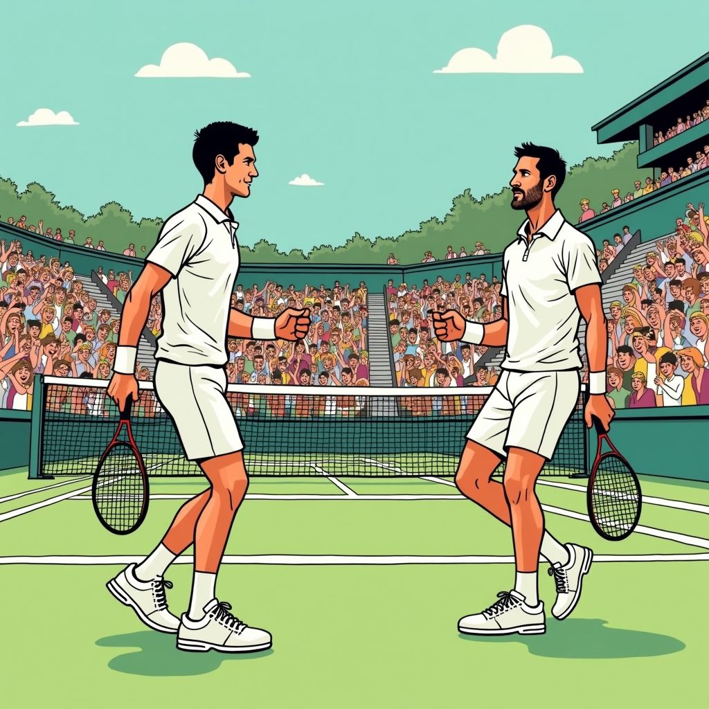 Djokovic verslaat Sinner na vijf sets en krijgt kans op historische 25e Grand Slam titel